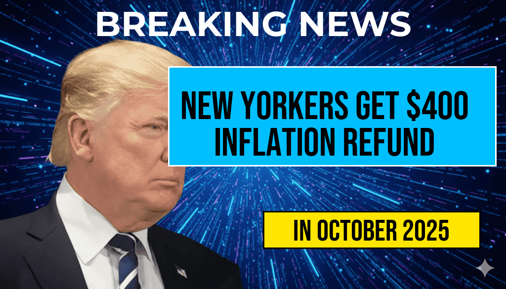 Eligible New Yorkers Receive Up to $400 in Inflation Refund Checks by Mail