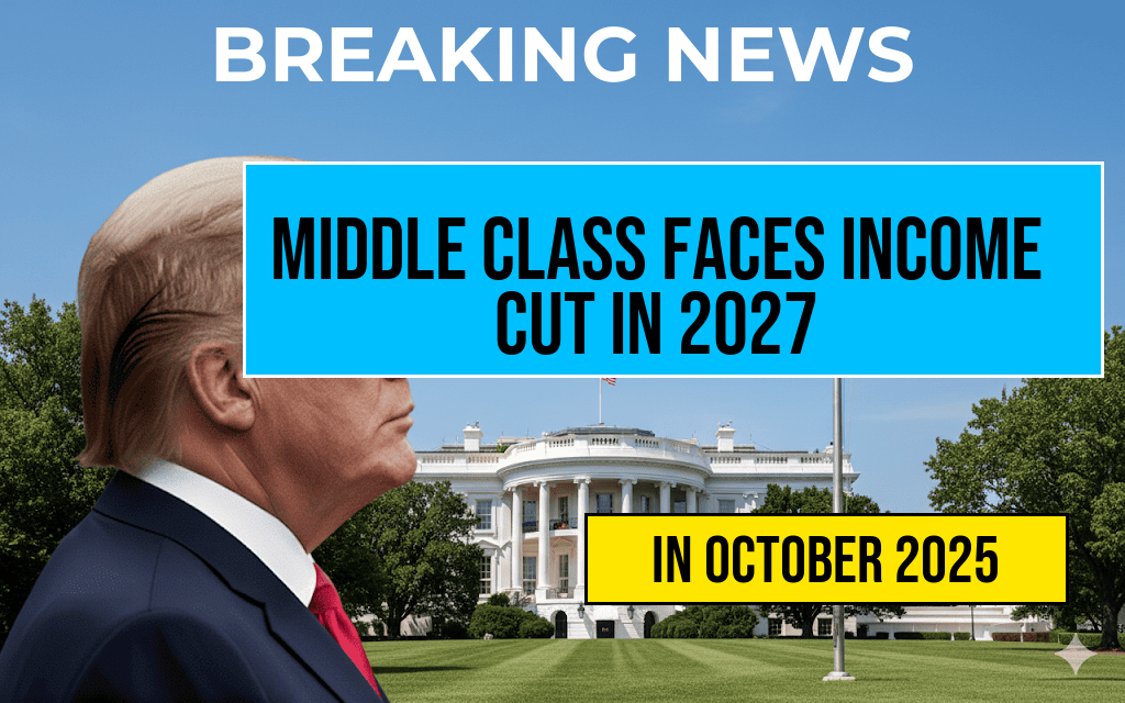 Middle Class Under Threat: New Policies Could Reduce Average Income by $1,300 in 2027